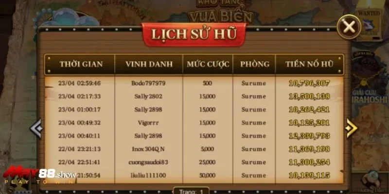 Cơ hội chinh phục nổ hũ thưởng bất ngờ